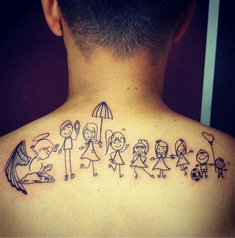 Tatuajes para sobrinos pequeños